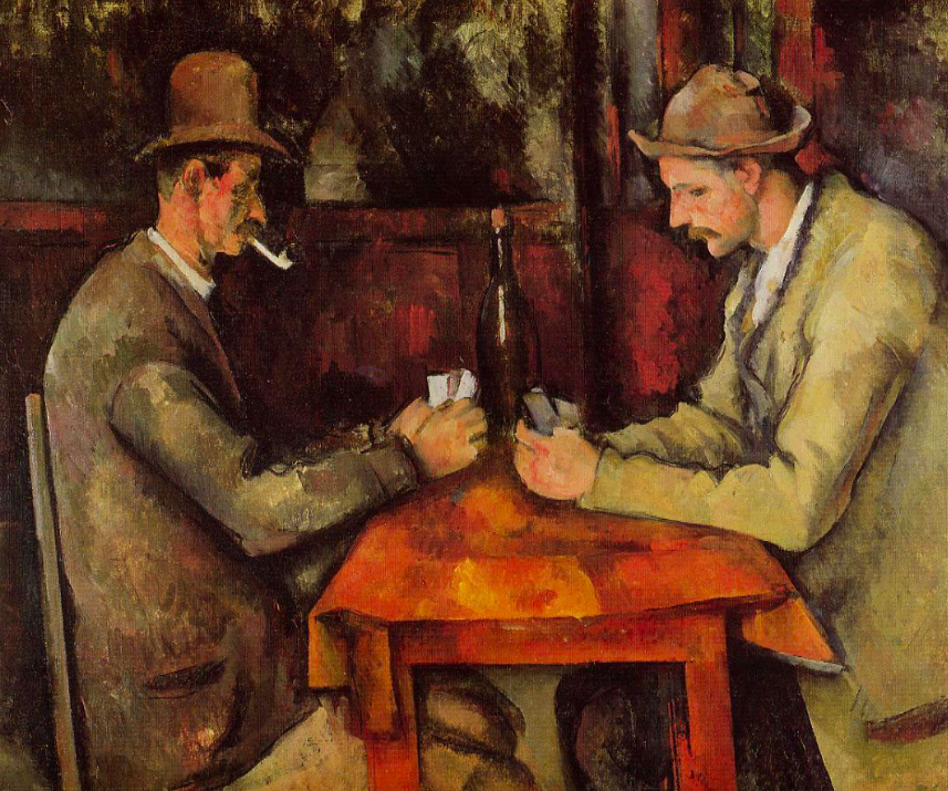 The Card Players, Paul Cézanne