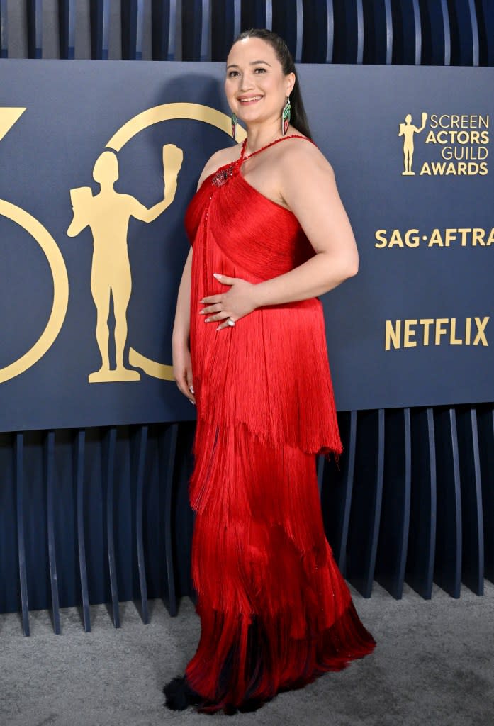 Gladstone attends the 30th Annual SAG Awards on Feb. 24. FilmMagic