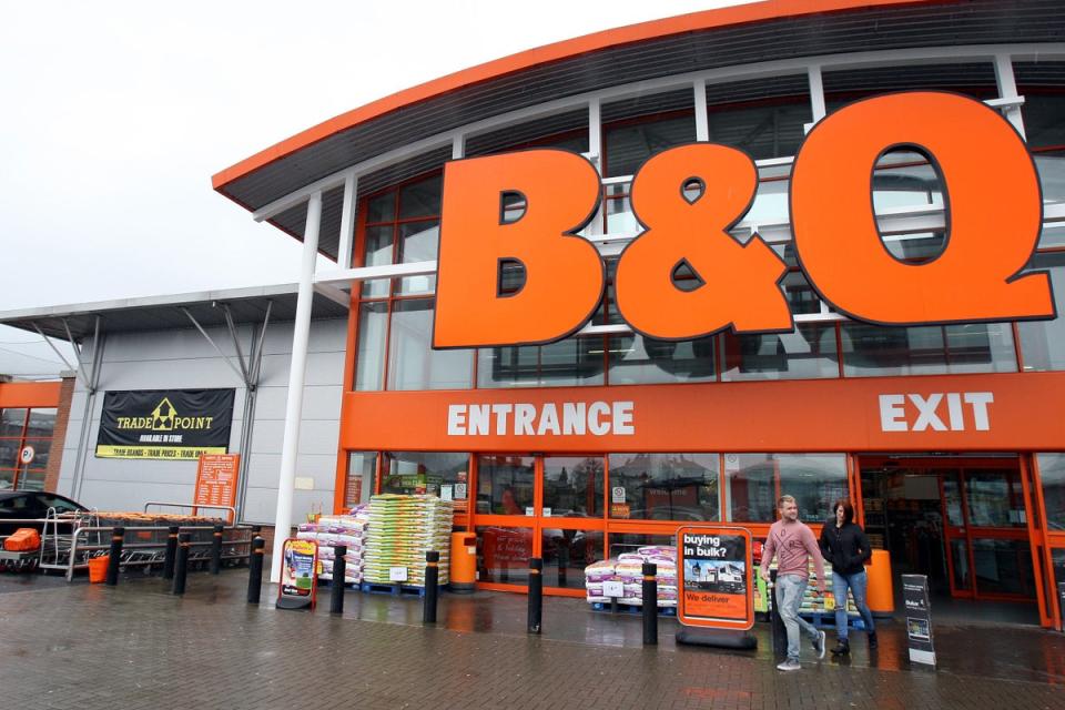 B&Q owner Kingfisher is taking the brand, known for its warehouse stores,  into smaller shops on the high street (Paul Faith/ PA) (PA Wire)