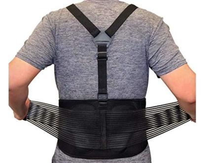 Comfortable Back Brace  Nighttime Low Back Support for Sleeping