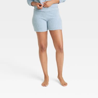 A pair of supersoft lounge shorts