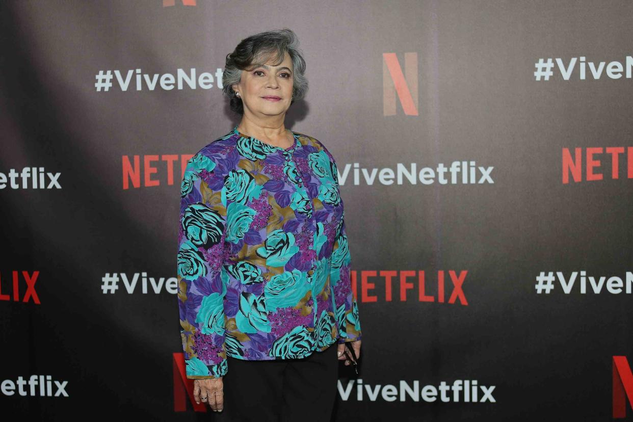 <p>Victor Chavez/Getty Images</p> María del Carmen Farías