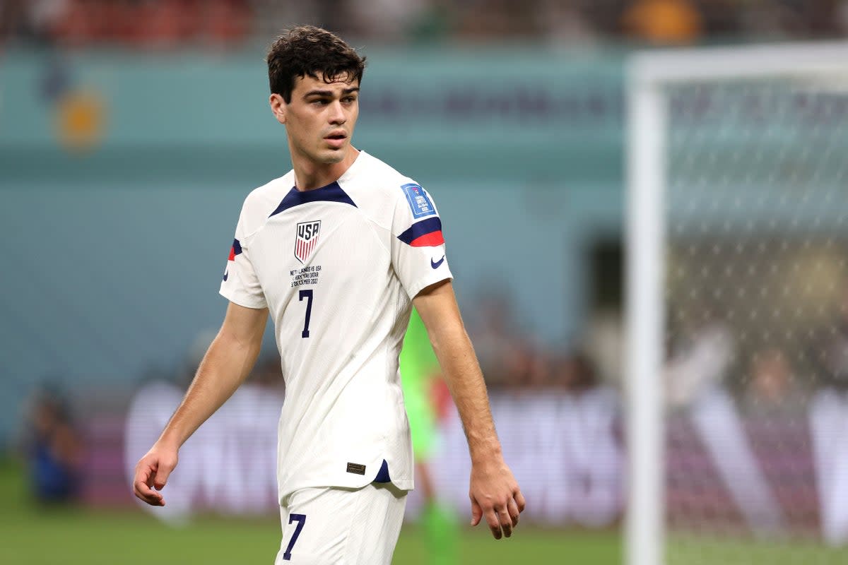 US midfielder Gio Reyna barely featured for Gregg Berhalter at the World Cup (Getty Images)
