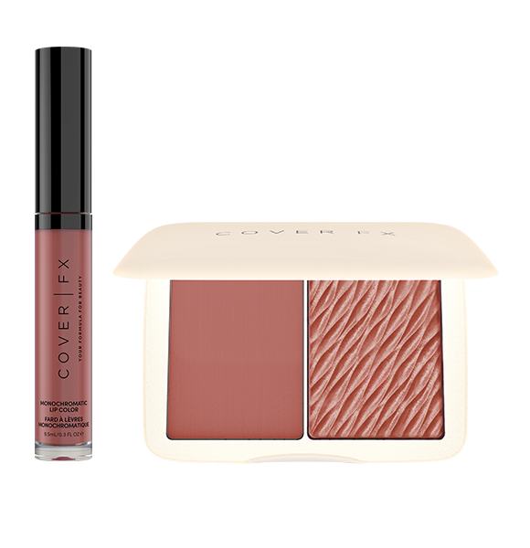 8) Monochromatic Lip & Blush Set in Spiced Cinnamon