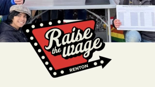 Raise The Wage campaign logo