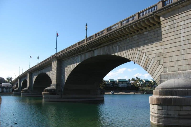 On April 18, 1968, McCulloch Oil Corp. paid $2.24 million to buy London Bridge and rebuild it over Lake Havasu in Arizona. File Photo by Ken Lund/Wikimedia