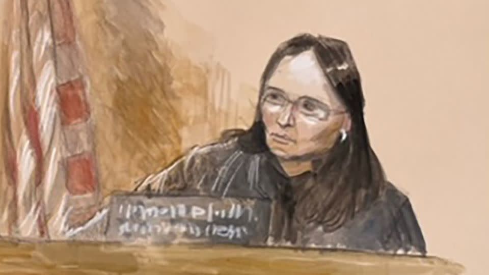 Judge Aileen Cannon in court on March 14, 2024. - Lothar Speer