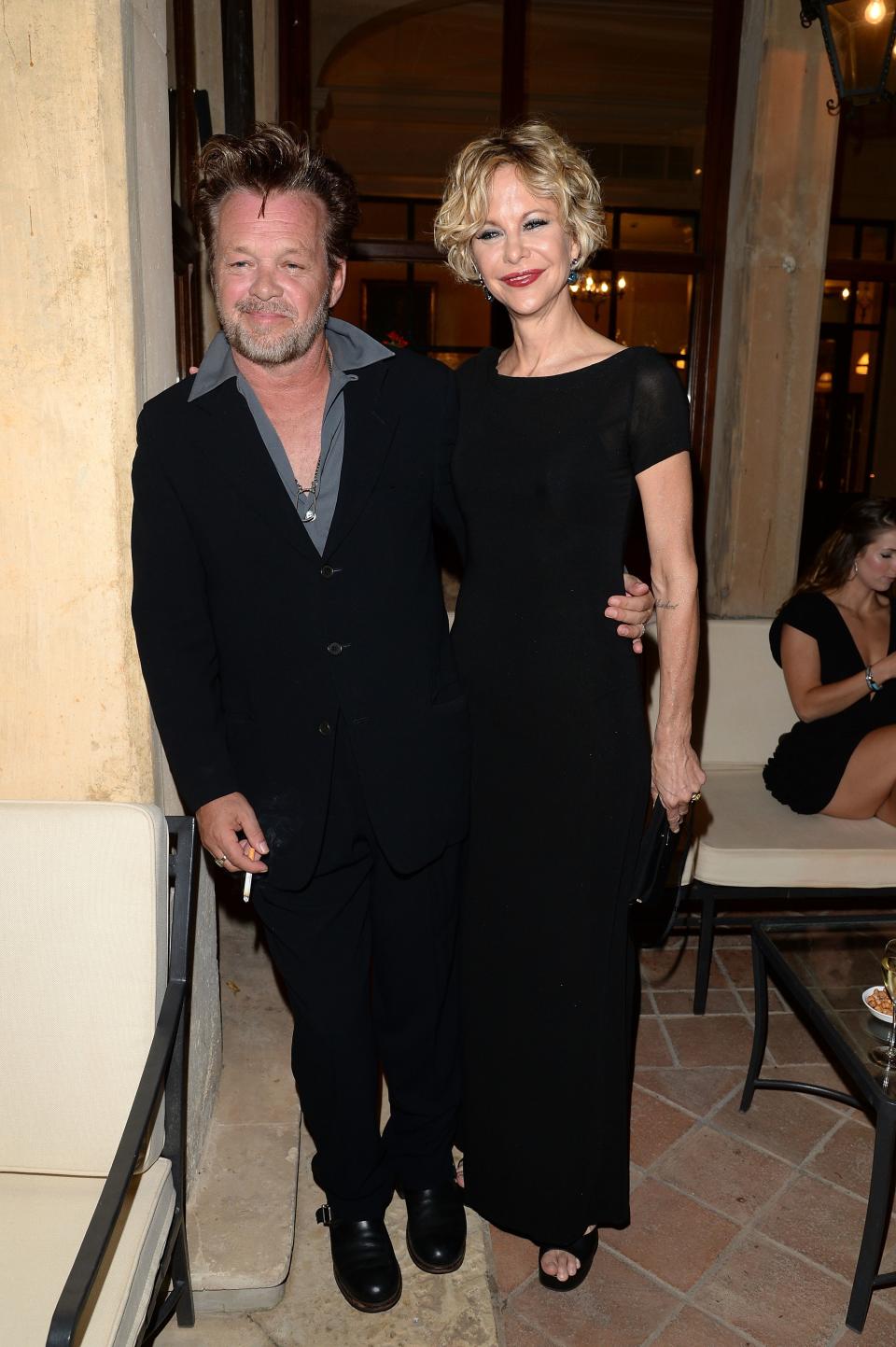 John Mellencamp and Meg Ryan