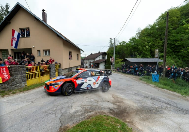 Street smart: Thierry Neuville stays in control of the Rally of <a class="link " href="https://sports.yahoo.com/soccer/teams/croatia/" data-i13n="sec:content-canvas;subsec:anchor_text;elm:context_link" data-ylk="slk:Croatia;sec:content-canvas;subsec:anchor_text;elm:context_link;itc:0">Croatia</a> (DAMIR SENCAR)