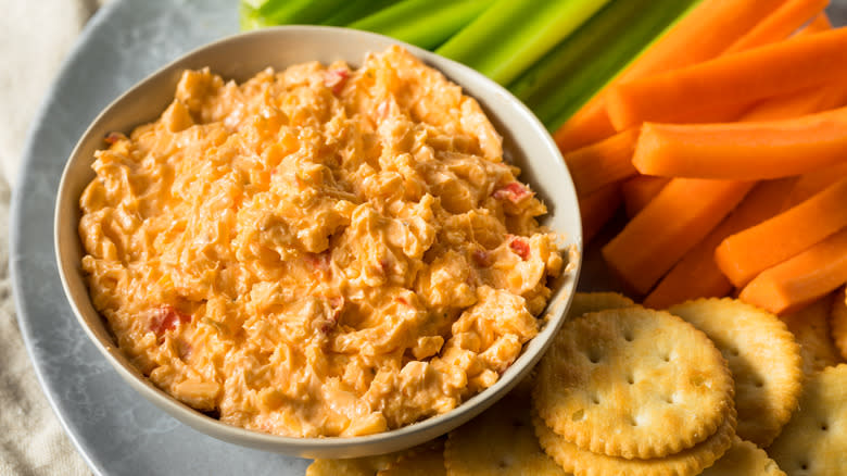 Pimento cheese in bowl