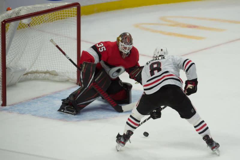 NHL: Chicago Blackhawks at Ottawa Senators