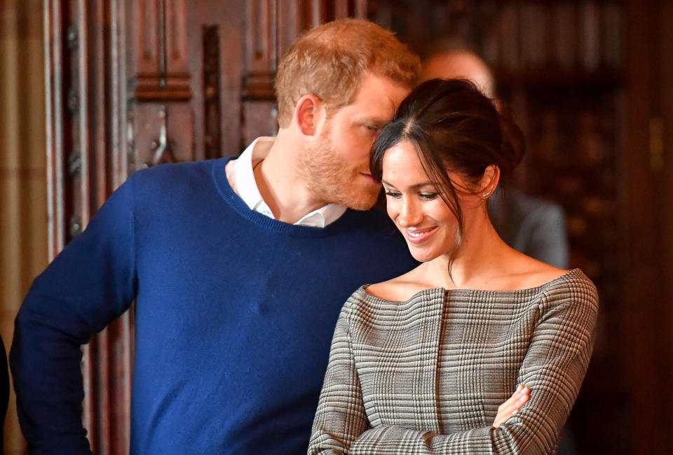 During a visit to Cardiff Castle in January 2018