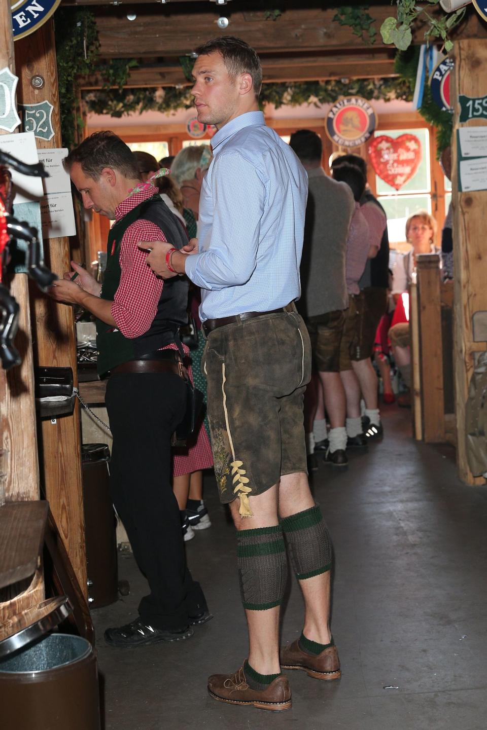 FC Bayern München auf dem Oktoberfest 2015