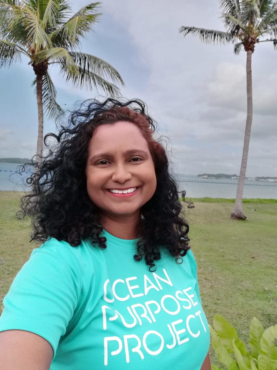 Mathilda D'Silva founded social enterprise Ocean Purpose Project to tackle the problem of marine pollution and plastic waste in Singapore and beyond. (Photo: Ocean Purpose Project)