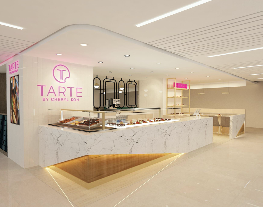 An artist's impression of the second Tarte by Cheryl Koh outlet. (PHOTO: Tarte by Cheryl Koh)