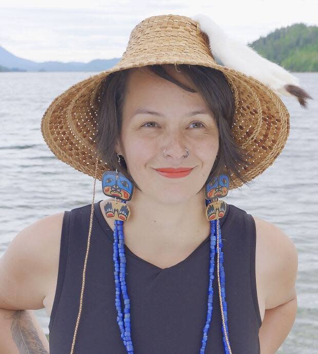 Named as Jess Housty on official documents, Jess Úst̓i says her government identification has never reflected her true identity. 'The reason why I have an incorrect name is because it was anglicized by Indian agents,' she said.  (Contributed by Heiltsuk Tribal Council  - image credit)