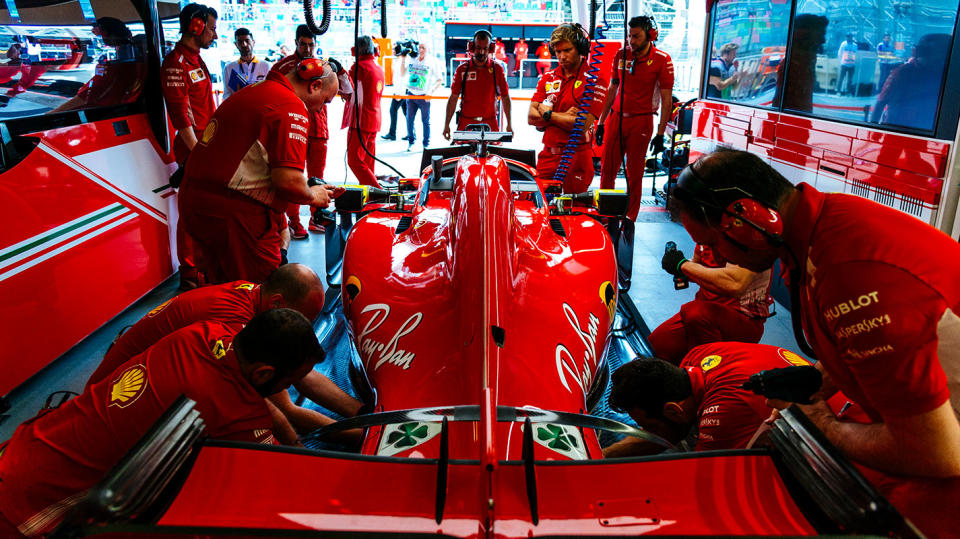 Ferrari車隊仍不放棄遮蔽車載攝影機的念頭