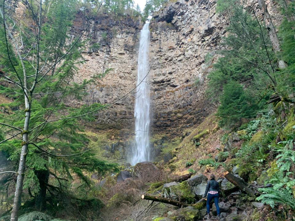 Watson Falls is one of Oregon's tallest and most impressive waterfalls at 272 feet tall. It's located in the North Umpqua Canyon.