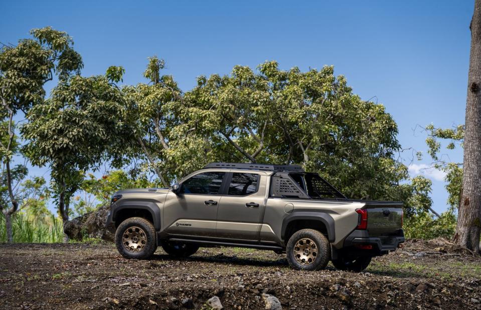 2024 toyota tacoma trailhunter press images