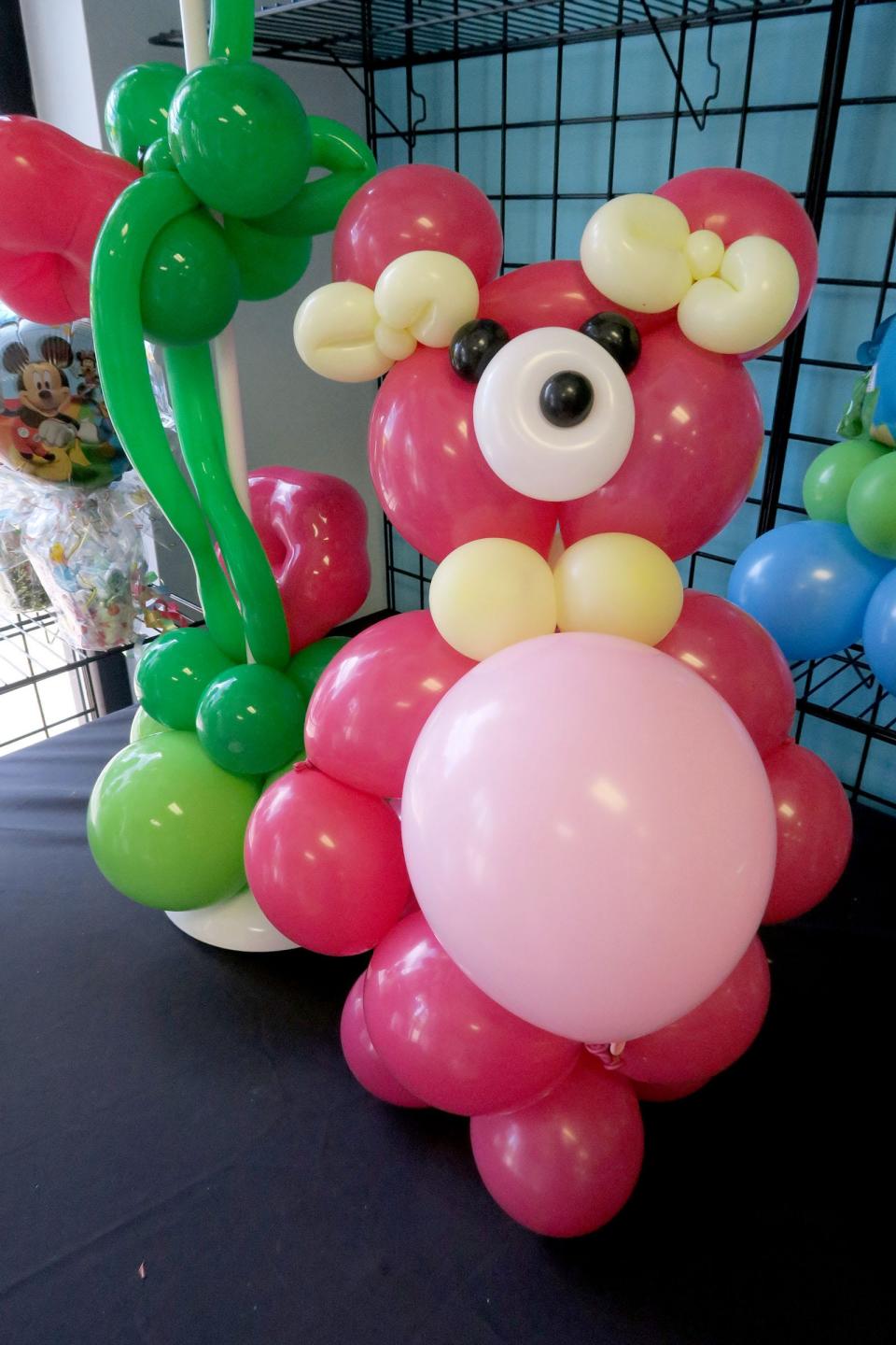 A balloon bear inside Celebration Creations in Stafford Township Monday, May 20, 2024.