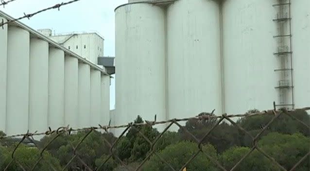 A man is in critical condition after a workplace accident at silos in Port Lincoln. Source: 7 News