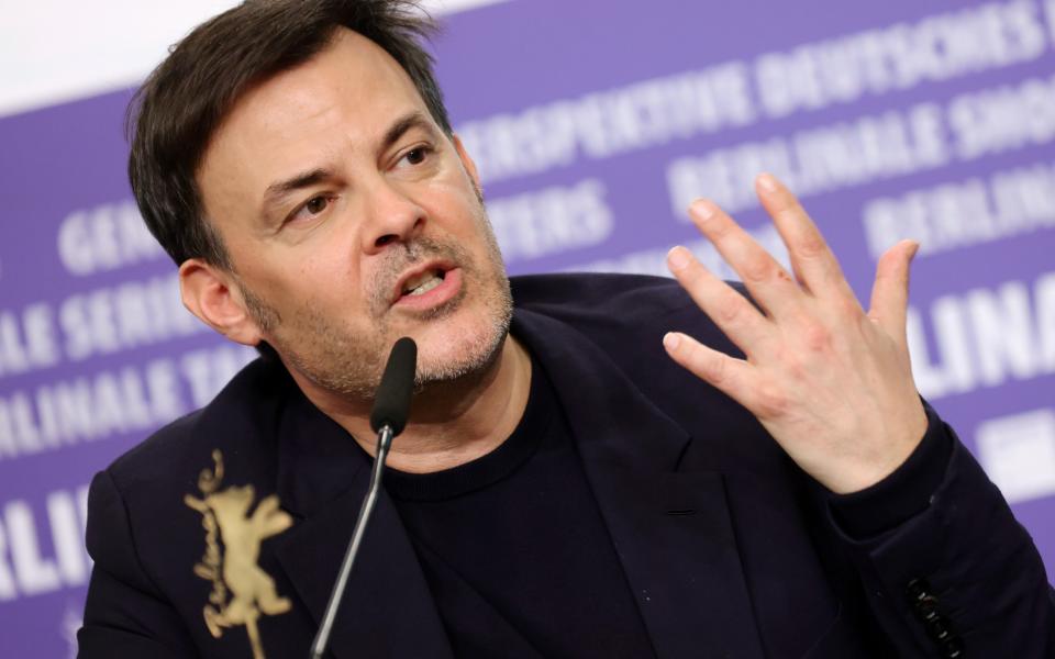 François Ozon during a press conference at the 72nd Berlin Film Festival - Getty