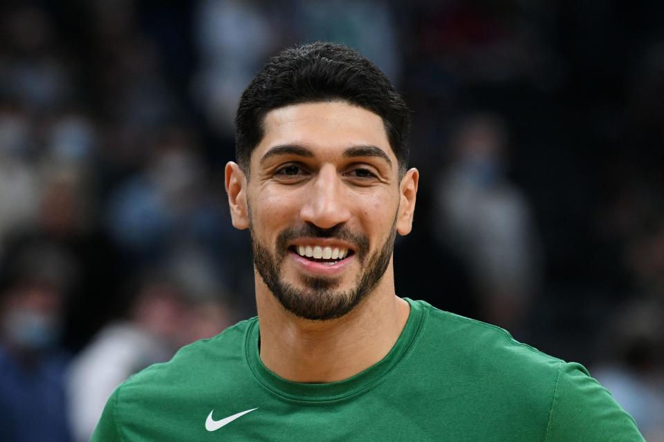 “Definitely one of the most unforgettable — maybe the most unforgettable moment that I had in my life,” Enes Kanter Freedom said of becoming a U.S. citizen.