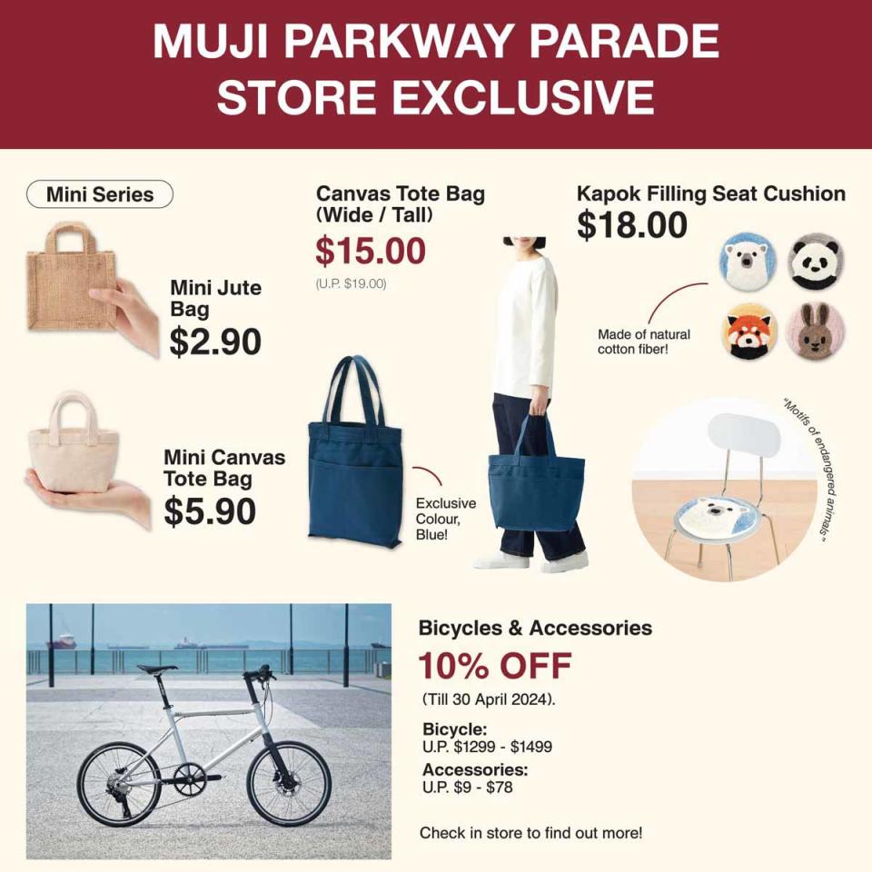 MUJI - parkway parade