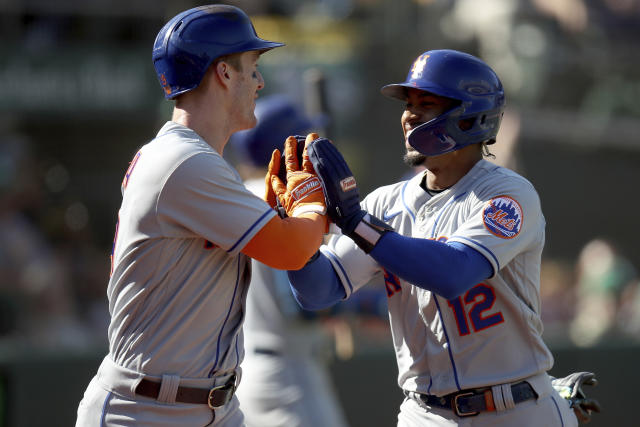 Alonso and Lindor power Mets past A's 13-4 behind Scherzer - Martinez  Tribune