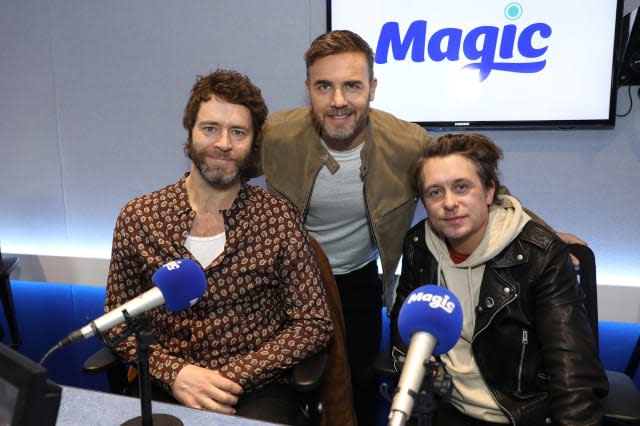 Take That Visit The Magic Radio Studios