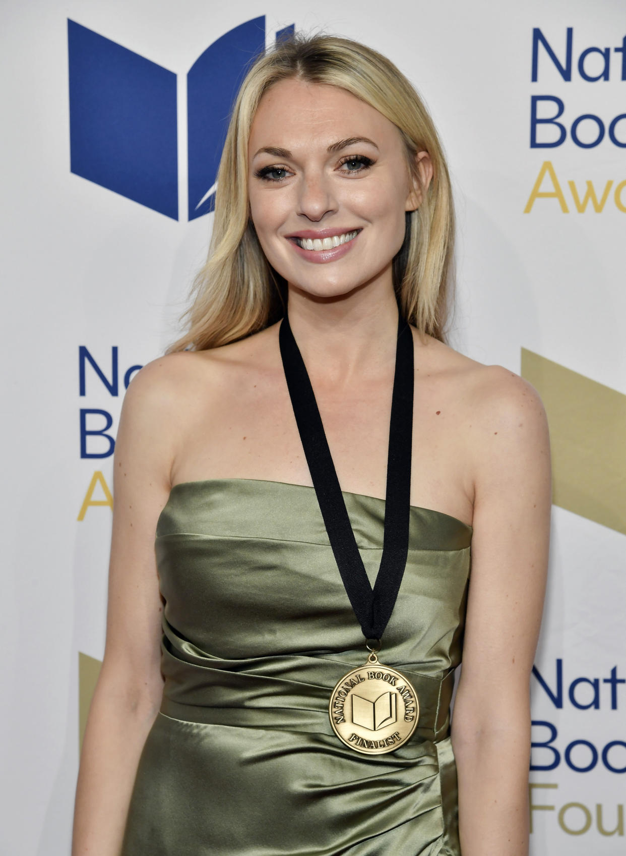 Tess Gunty attends the 73rd National Book Awards at Cipriani Wall Street on Wednesday, Nov. 16, 2022, in New York. (Photo by Evan Agostini/Invision/AP)