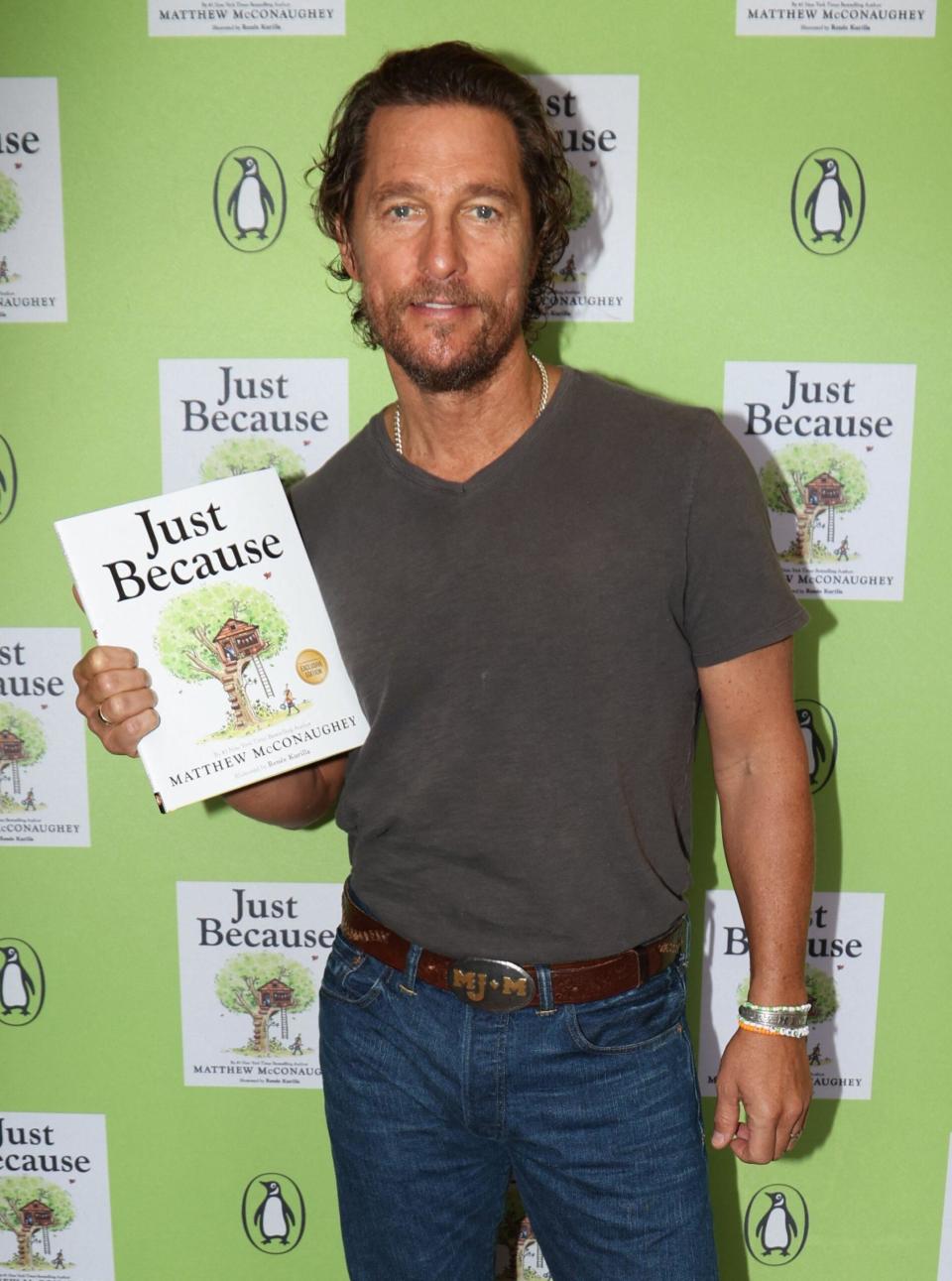 Matthew McConaughey Shares Rare Photo Of 11-Year-Old Son