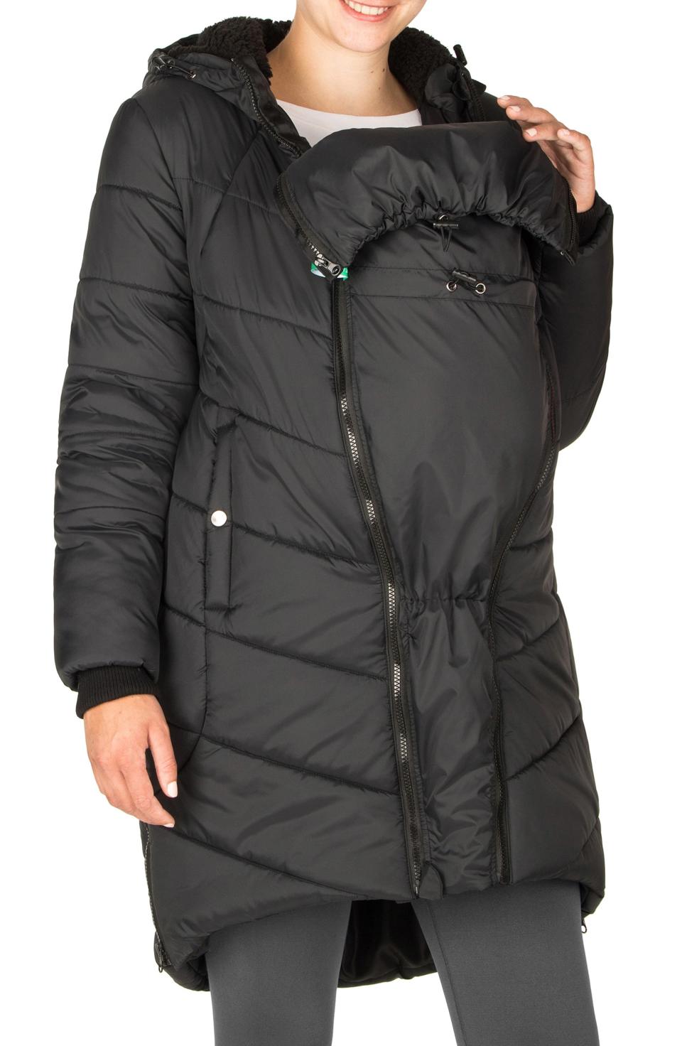 19) 3-in-1 Maternity Puffer Jacket