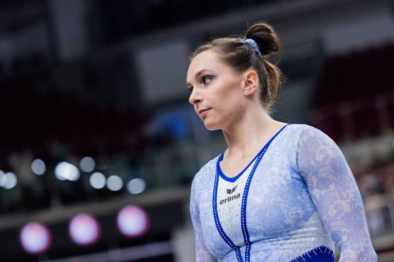 Germany's Sophie Scheder in action during the women's German Championships apparatus gymnastics at PSD Bank Dome. Scheder has ended her career at age 27, citing injury problems. Scheder won the bronze medal on the uneven bars at the 2016 Games in Rio de Janeiro. She also has three silver medals from the European Games and World University Games. Rolf Vennenbernd/dpa