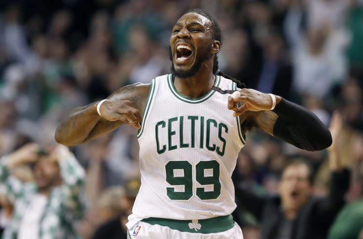 Jae Crowder is a versatile piece of the Celtics’ roster. (AP)