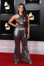 <p>Lilly Singh attends the 61st annual Grammy Awards at Staples Center on Feb. 10, 2019, in Los Angeles. </p>
