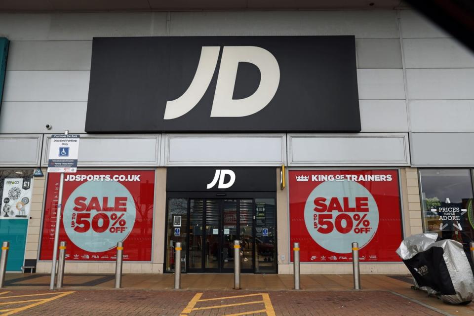 JD said that it had been hit by increased promotions in the sector (Steve Paston/PA) (PA Archive)
