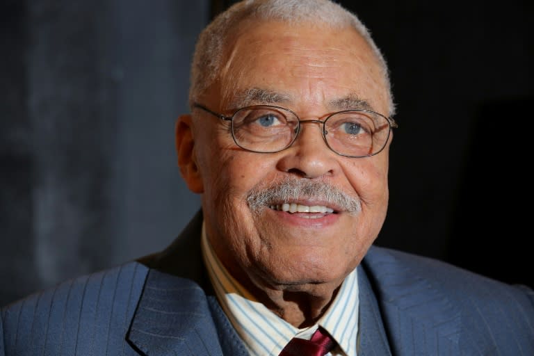 Actor James Earl Jones, pictured here on October 14, 2015 in New York City, is best known for his menacing voice as Darth Vader in the original 'Star Wars' trilogy