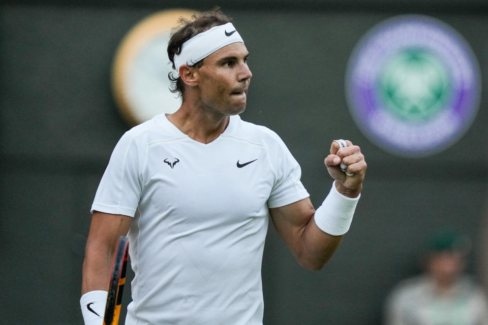 Rafael Nadal pasa a cuartos de Wimbledon tras derrotar a Van de Zandschulp. (Foto: Shi Tang / Getty Images)