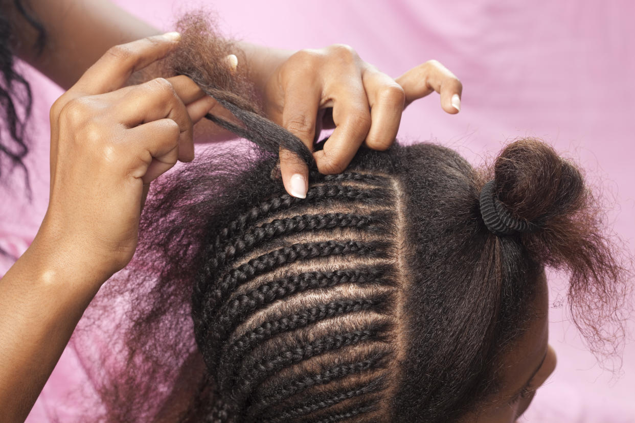 Getting your hair braided could take an entire day, so the experience became a social event for many women in the Black community. (Stock photo/Getty Images)