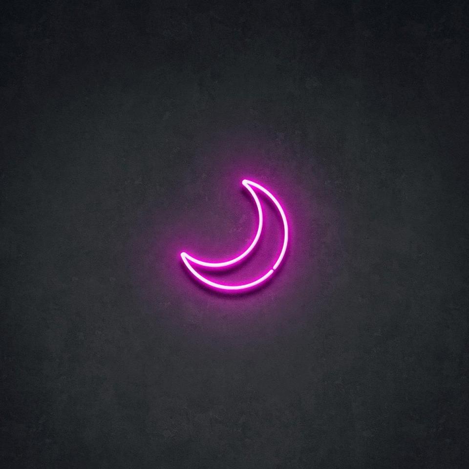 Moon Neon Sign