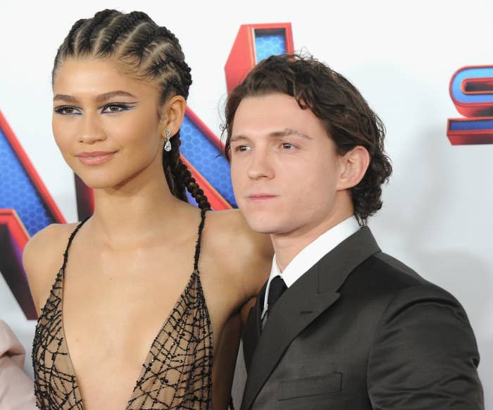 Zendaya and Tom Holland