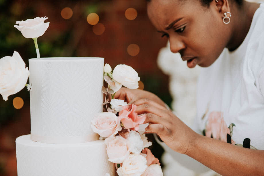 Abigail Awankwa of M & H Cake Company