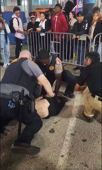 Image: Boy punch during arrest by Oklahoma sheriff (Brandon Alexander)