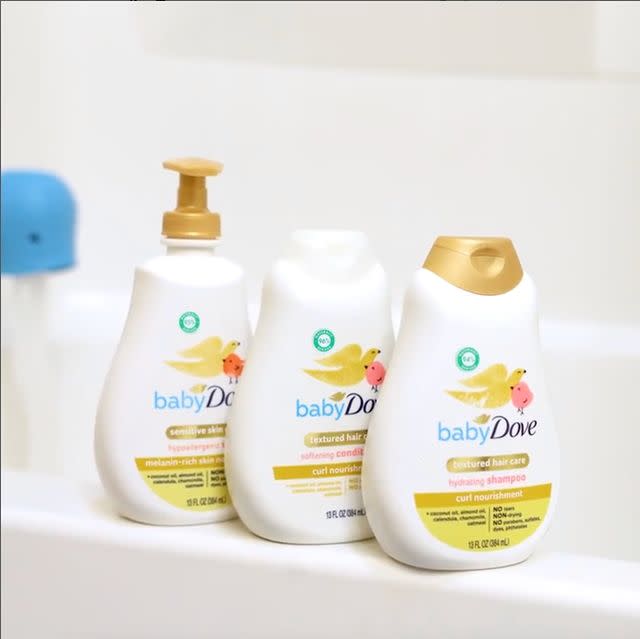 Baby Dove Melanin Rich Skin & Curl Nourishment Collection