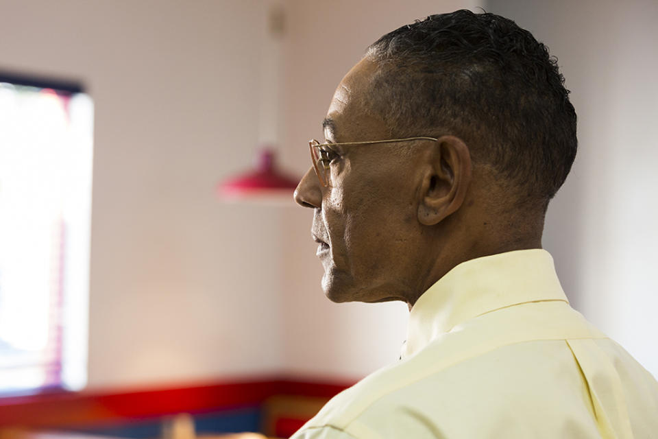<p>Giancarlo Esposito as Gustavo “Gus” Fring in AMC’s <i>Better Call Saul</i>.<br><br>(Photo: Michele K. Short/AMC/Sony Pictures Television) </p>
