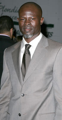 Djimon Hounsou at the New York premiere of Warner Bros. Blood Diamond