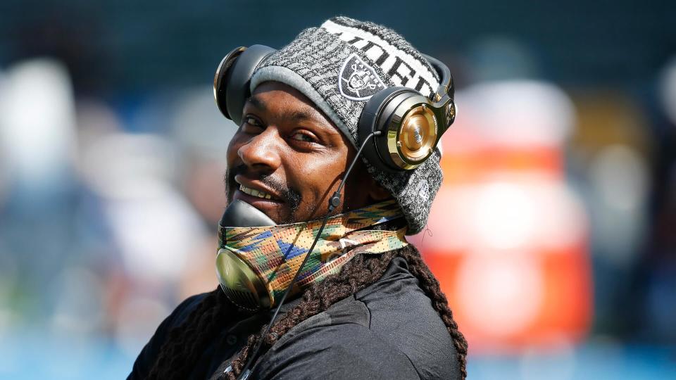 Marshawn Lynch, Oakland Raiders, football, sports, athlete