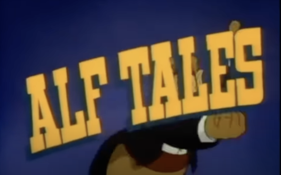 The opening credits to "Alf Tales"