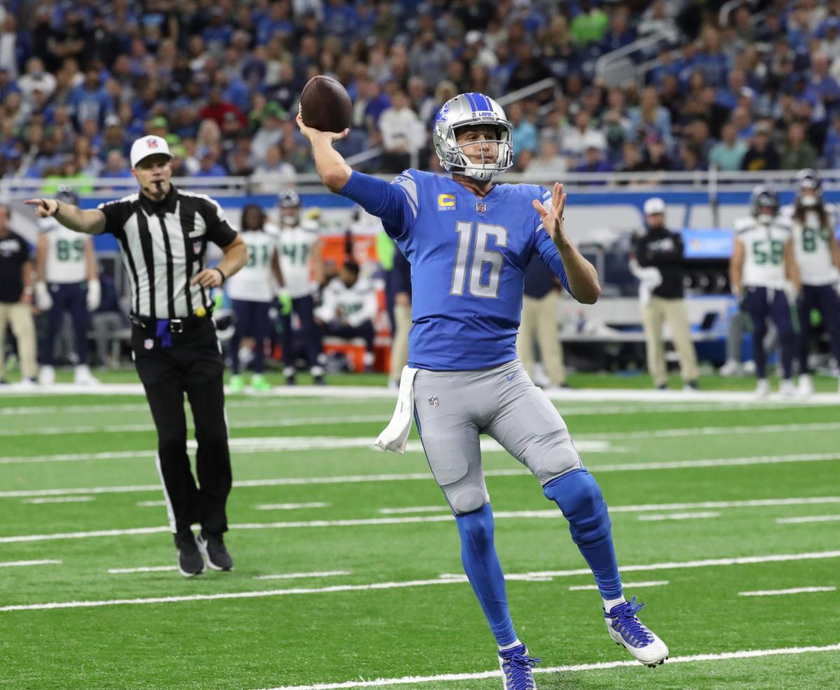 Detroit Lions' Jared Goff continues to show he may be the QB of the future